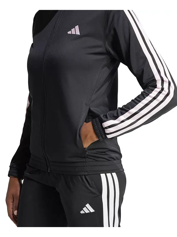 Женская трикотажная куртка Track Jacket с тремя полосками adidas — изображение 3 из 4
