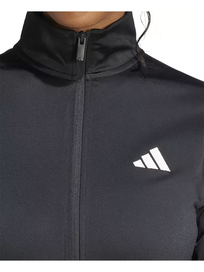 Женская трикотажная куртка Track Jacket с тремя полосками adidas — изображение 4 из 4