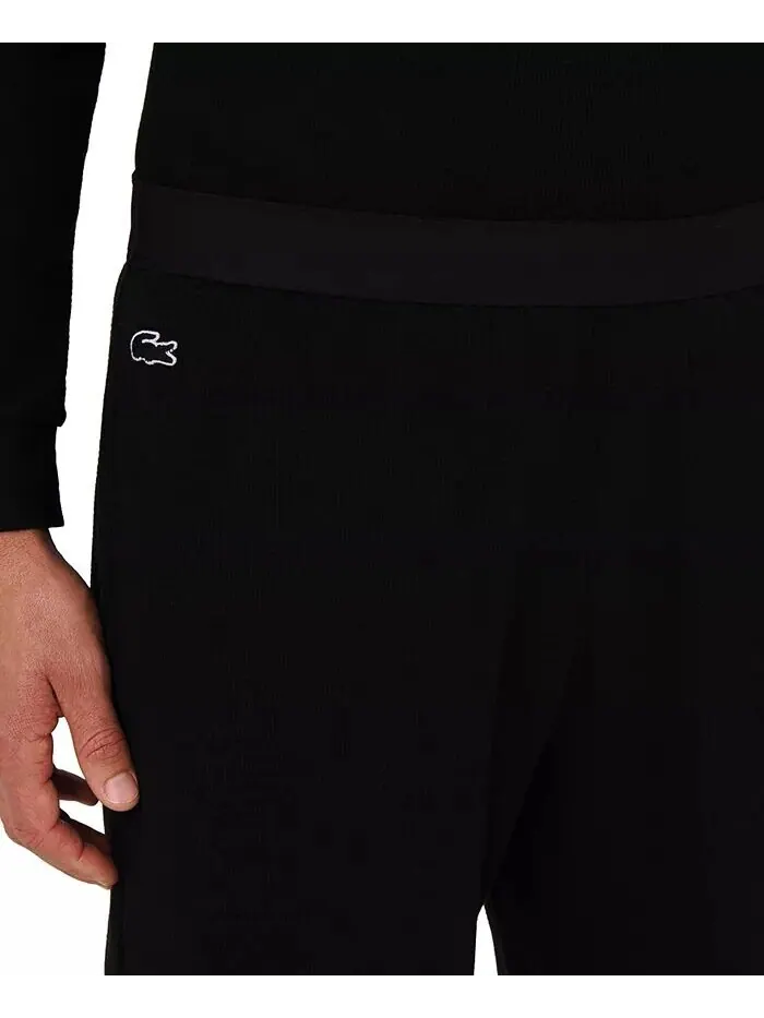 Шорты Lacoste, мужские, термопижамные — изображение 4 из 5, черный
