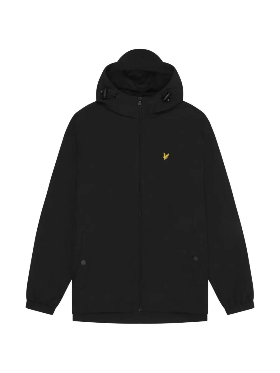 Мужская куртка с капюшоном на молнии Lyle & Scott — изображение 2 из 6, черный