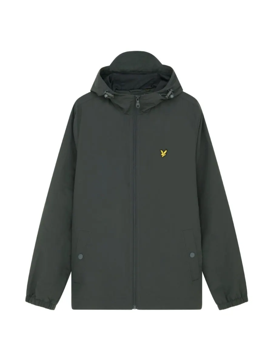 Мужская куртка с капюшоном на молнии Lyle & Scott — изображение 2 из 5, серый