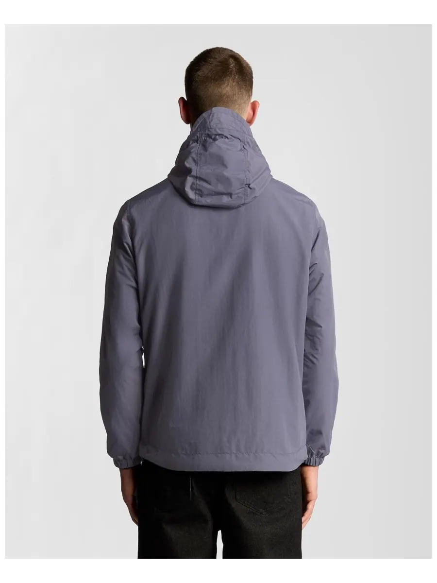 Мужская куртка с капюшоном на молнии Lyle & Scott — изображение 4 из 6, серовай