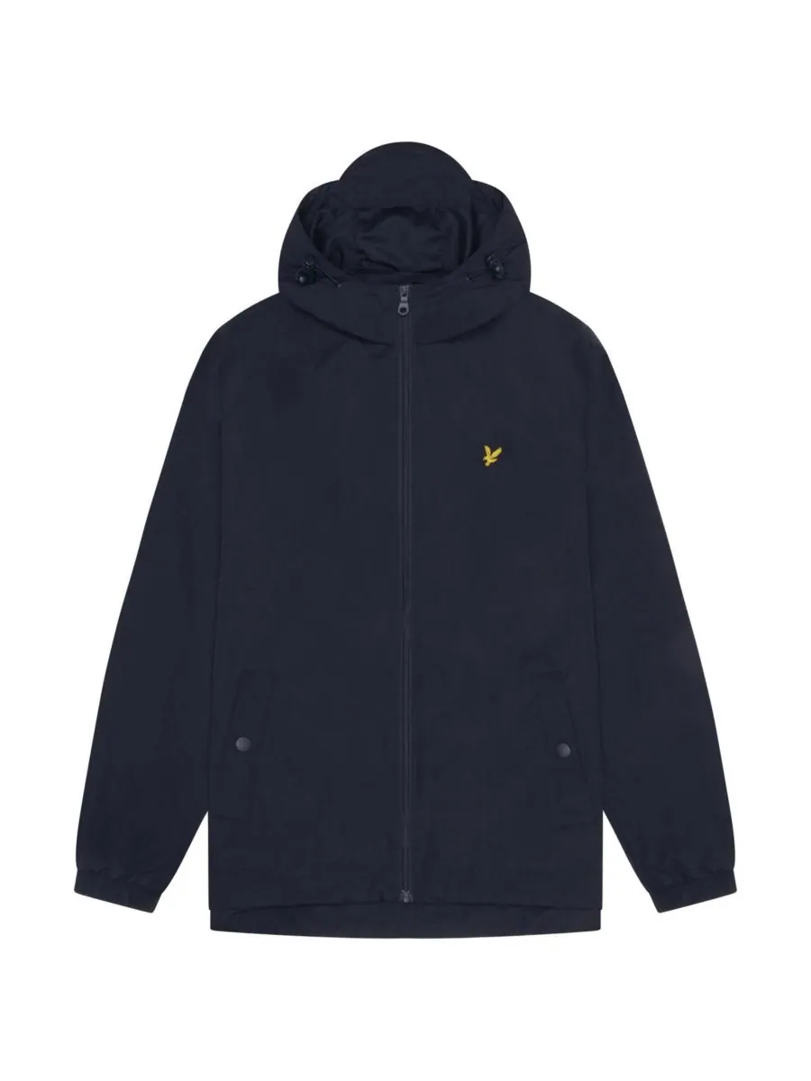Мужская куртка с капюшоном на молнии Lyle & Scott — изображение 2 из 6, темный темно-синий