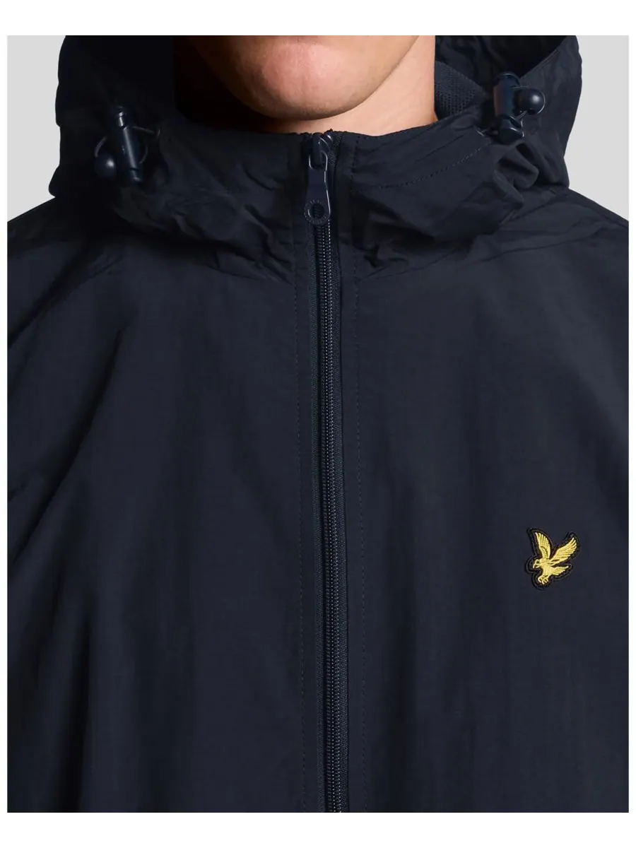 Мужская куртка с капюшоном на молнии Lyle & Scott — изображение 5 из 6, темный темно-синий