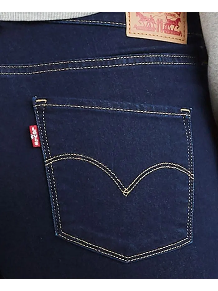 Женские джинсы Levi's 311 Mid Rise Shaping Skinny — изображение 4 из 7, голубой