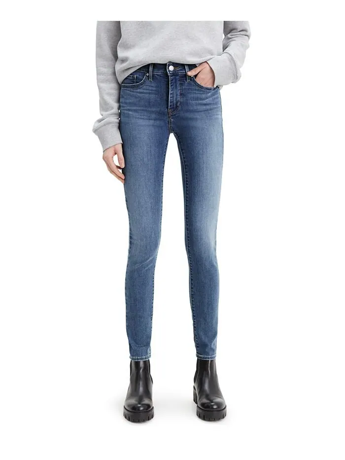 Женские джинсы Levi's 311 Mid Rise Shaping Skinny — изображение 1 из 4, синий