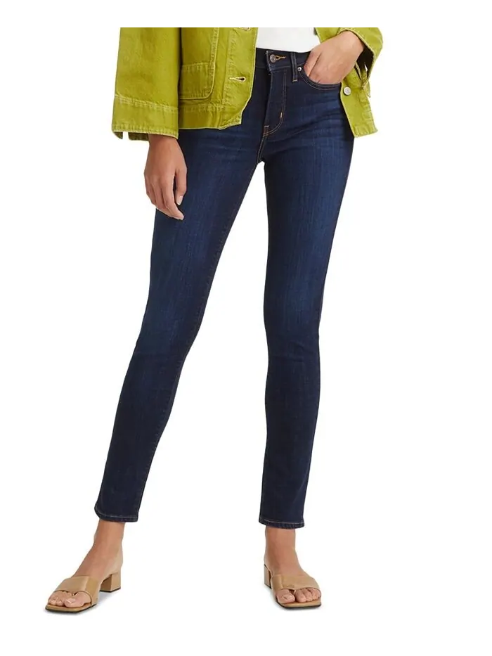 Женские джинсы Levi's 311 Mid Rise Shaping Skinny, кобальтовый — изображение 1 из 4, синий