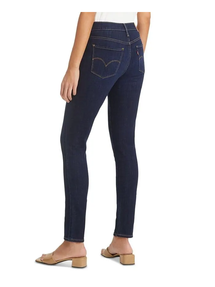 Женские джинсы Levi's 311 Mid Rise Shaping Skinny, кобальтовый — изображение 2 из 4, синий
