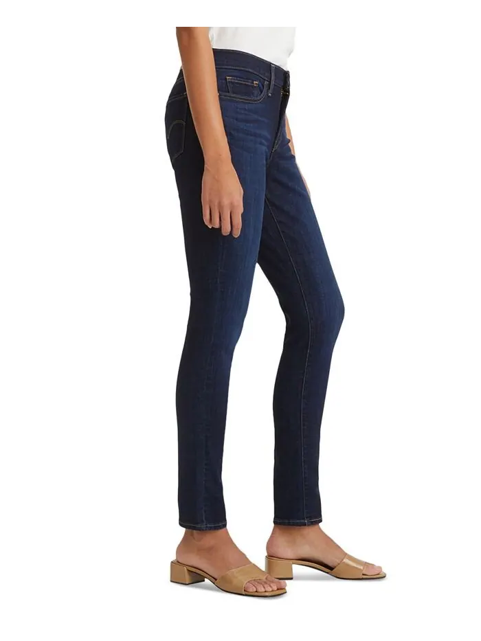 Женские джинсы Levi's 311 Mid Rise Shaping Skinny, кобальтовый — изображение 3 из 4, синий