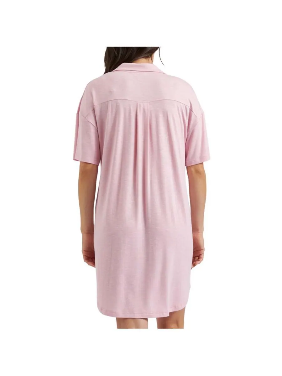 Ночная рубашка для беременных Dreamy Night Shirt нежно-розового цвета - удобная и стильная одежда — изображение 2 из 3