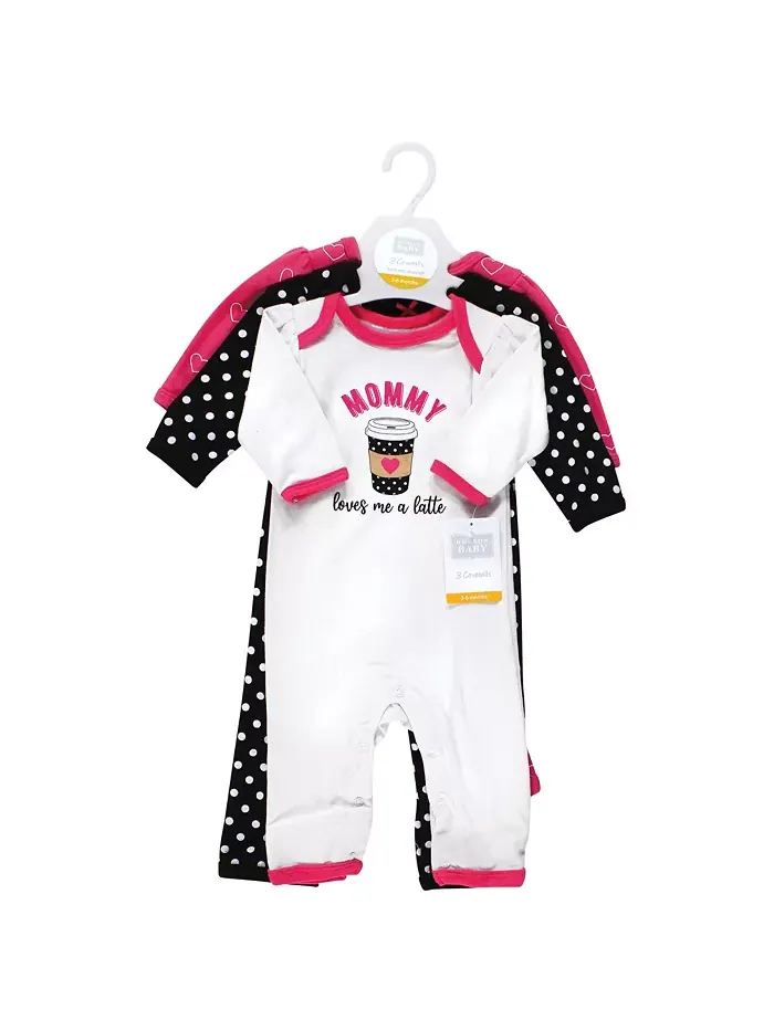 Детские комбинезоны Hudson из хлопка для девочек Hudson Baby — изображение 3 из 5