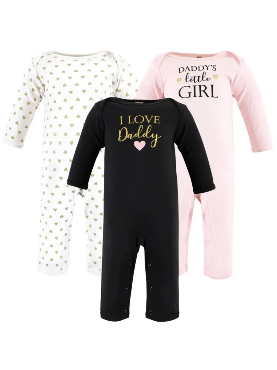 Хлопковый комбинезон для малышей Hudson Baby, Girl Daddy