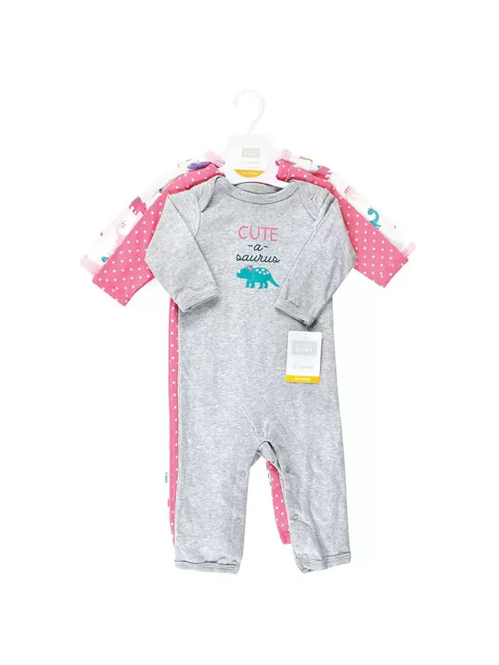 Детские комбинезоны Hudson из хлопка для девочек Hudson Baby — изображение 2 из 5
