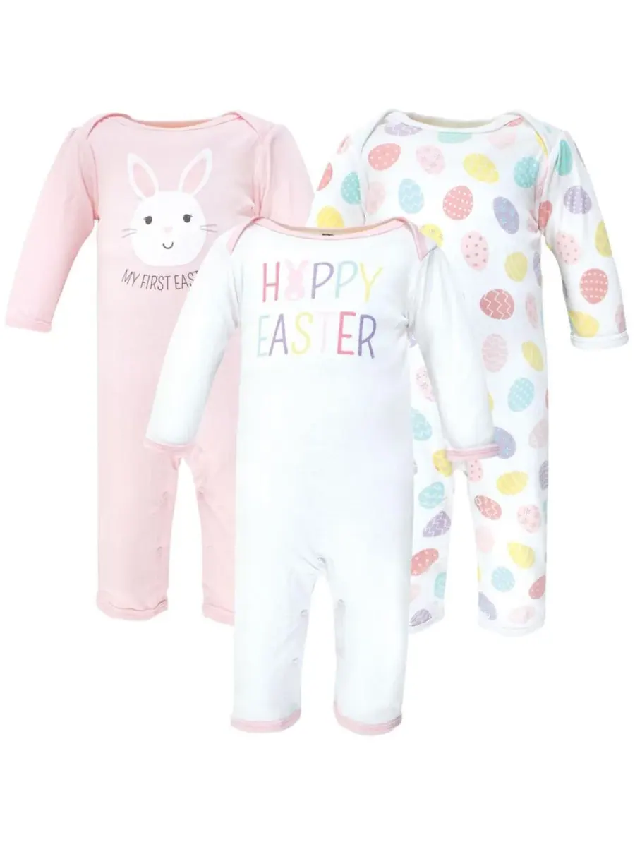 Хлопковый комбинезон для малышей Hudson Baby, Happy Easter