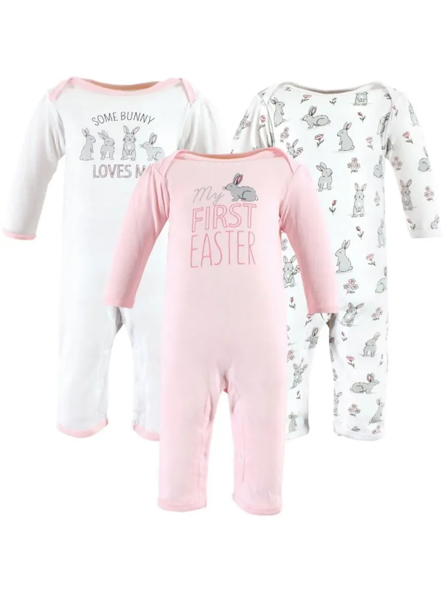Хлопковый комбинезон для малышей Hudson Baby, Some Bunny