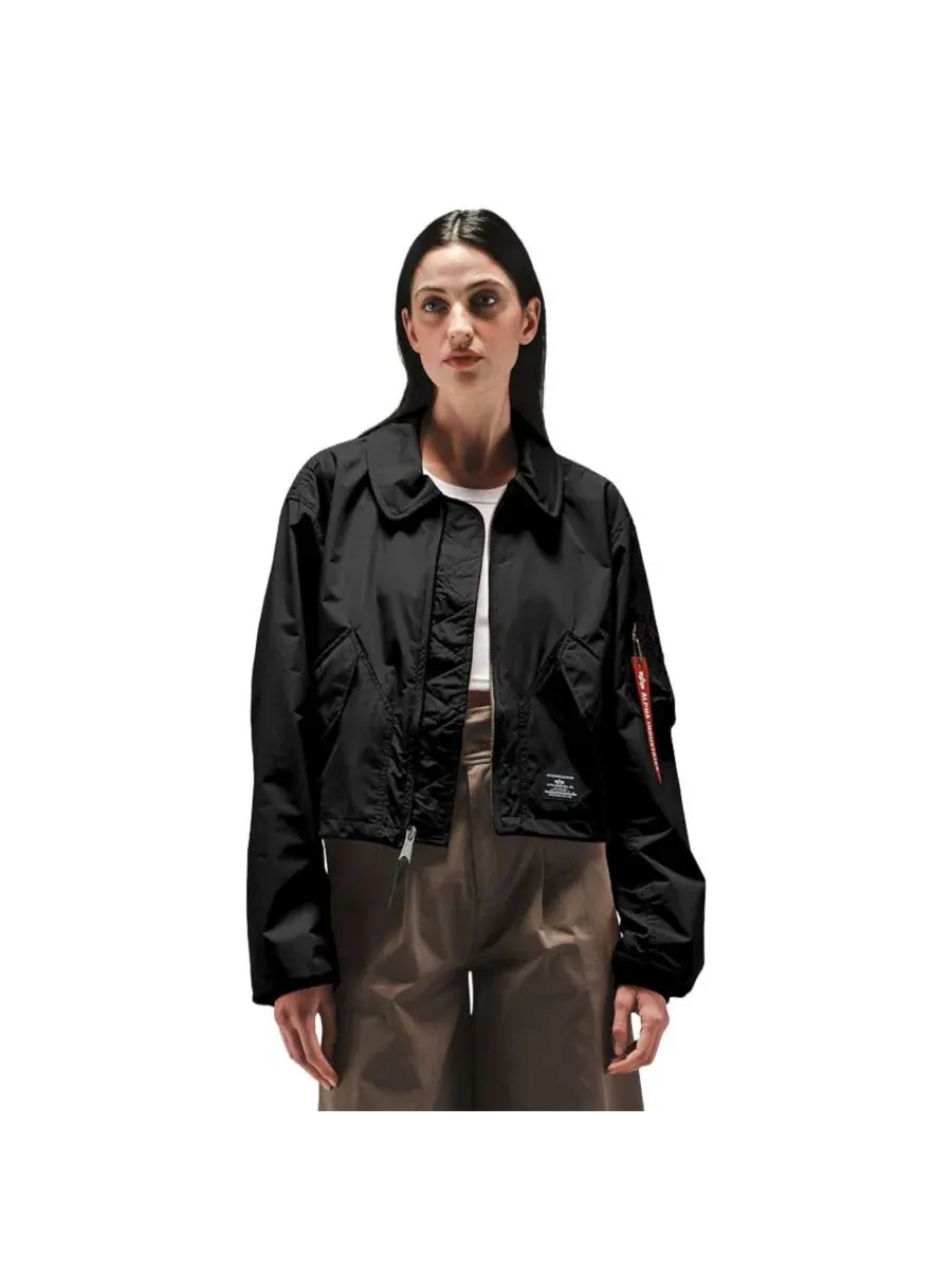 Женские брюки Cwu 36/P, свободный крой, размер W Alpha Industries — изображение 1 из 3, черный