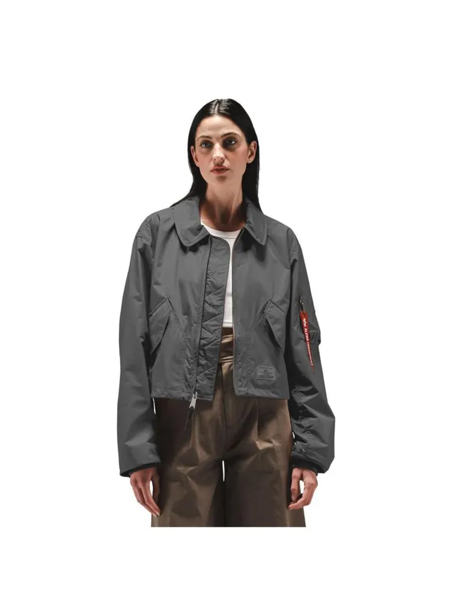 Женские брюки Cwu 36/P, свободный крой, размер W Alpha Industries — изображение 1 из 3, серый