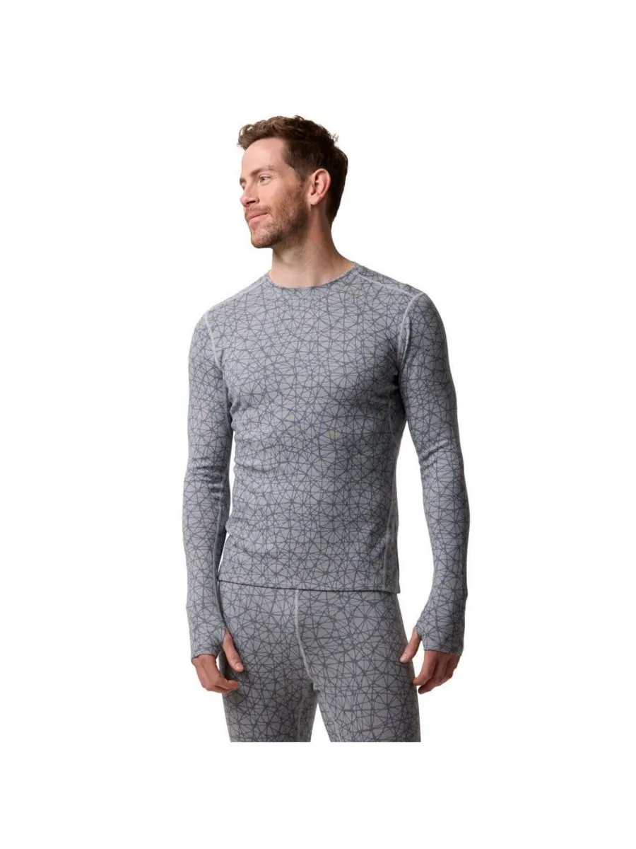 Мужская термофутболка Cedars RWS Merino Mid-Wt Baselayer Crew Top средней плотности Backcountry