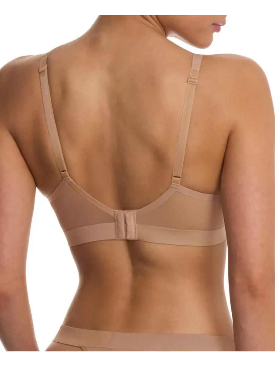 Бюстгальтер-футболка True Zen Plunge T-Shirt Bra Natori — изображение 6 из 9, пергаментный
