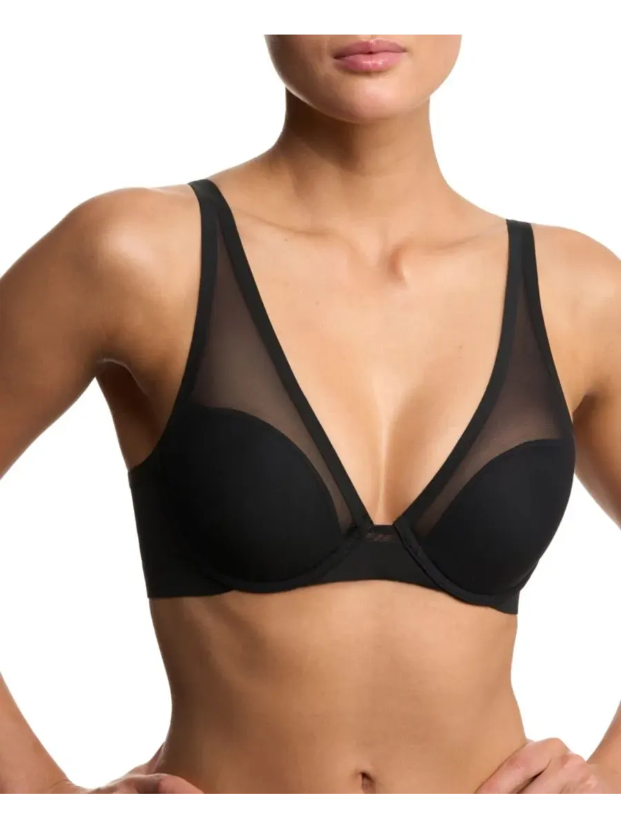 Бюстгальтер-безрукавка True Zen Plunge T-Shirt Bra Natori — изображение 11 из 11, черный