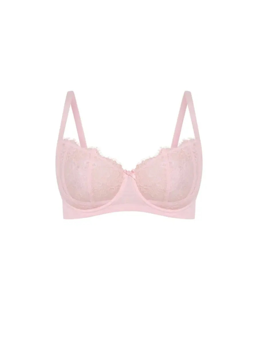 Бюстгальтер с косточками Poppy Demi CITY CHIC — изображение 4 из 5, розовый