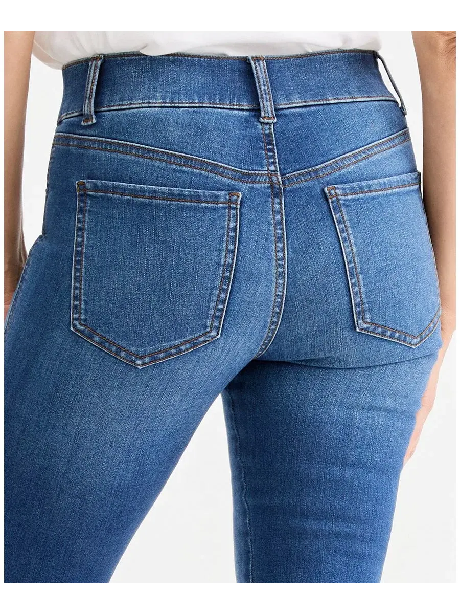 Джинсы прямого кроя с эффектом коррекции Summit Wash Style & Co, Summit Wash — изображение 5 из 6