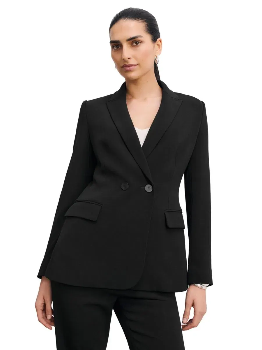 Блейзер The Fold Knighton Clever Crepe — изображение 1 из 7, черный