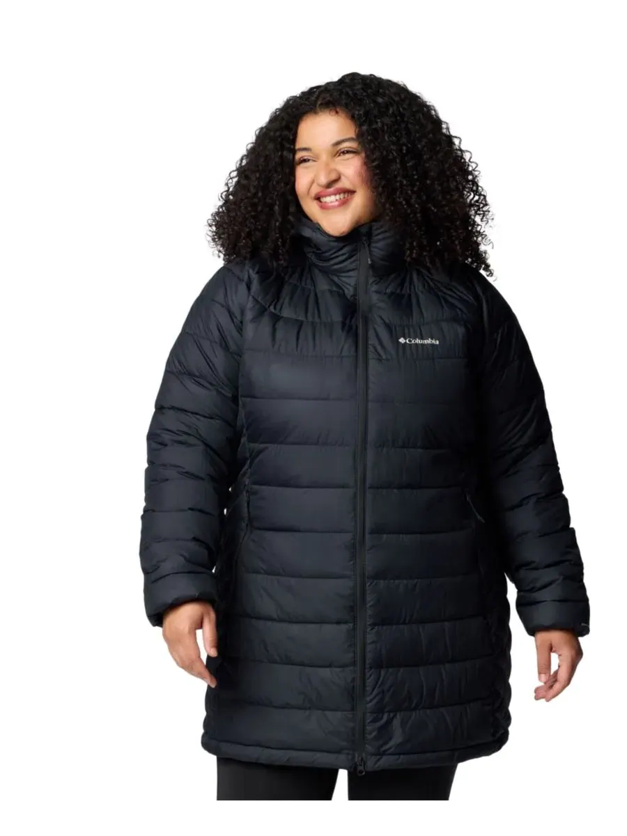 Куртка зимняя Powder Lite II Mid Columbia — изображение 1 из 7, черный