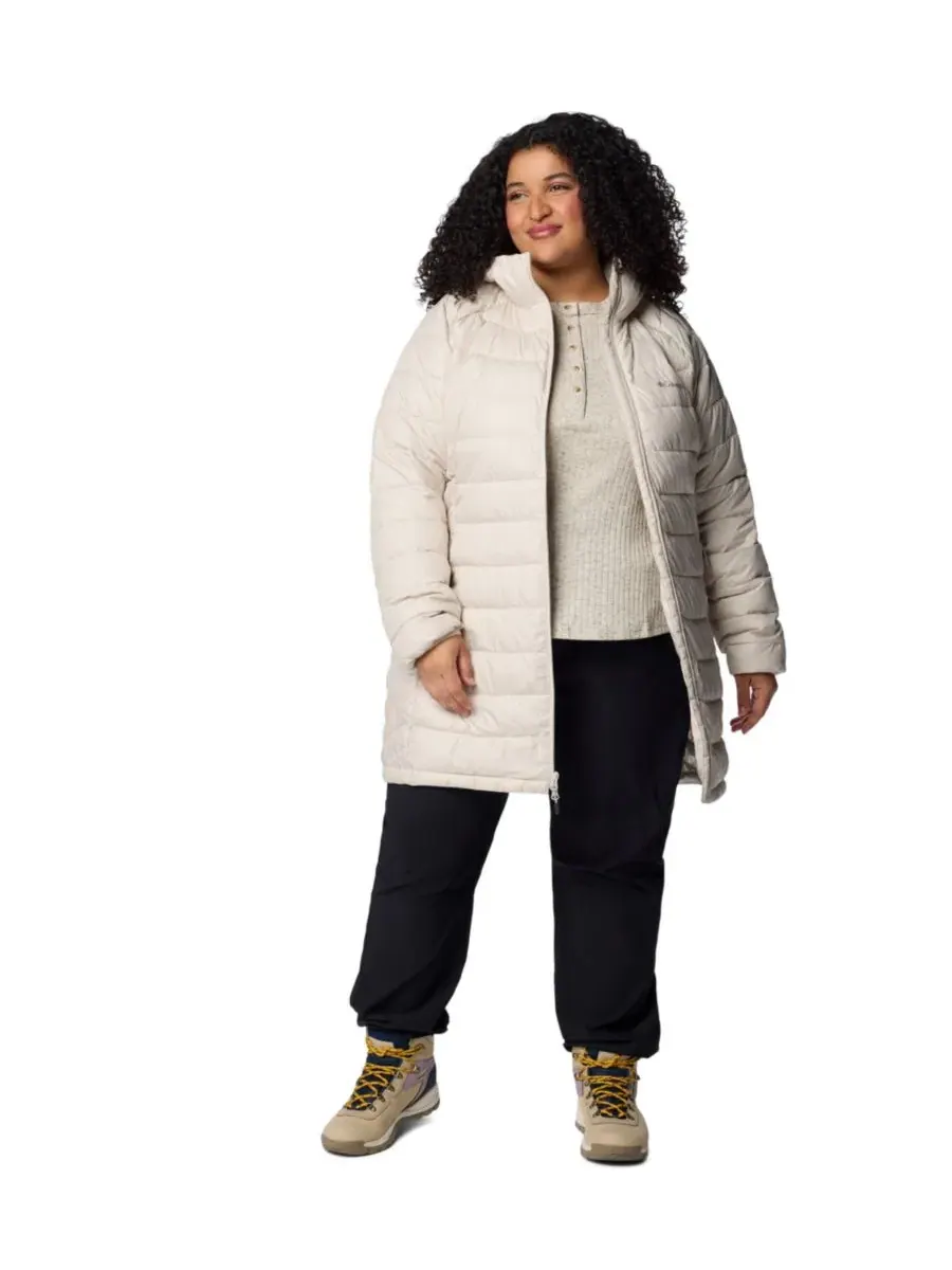 Куртка зимняя Powder Lite II Mid Columbia — изображение 3 из 7, серый