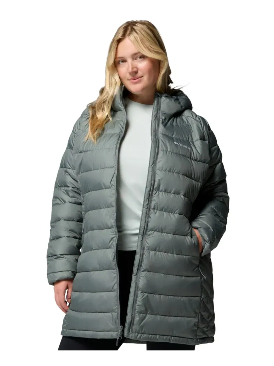Куртка утепленная с капюшоном, Omni-Heat, Powder Lite II Columbia, Sedona Sage — изображение 2 из 2