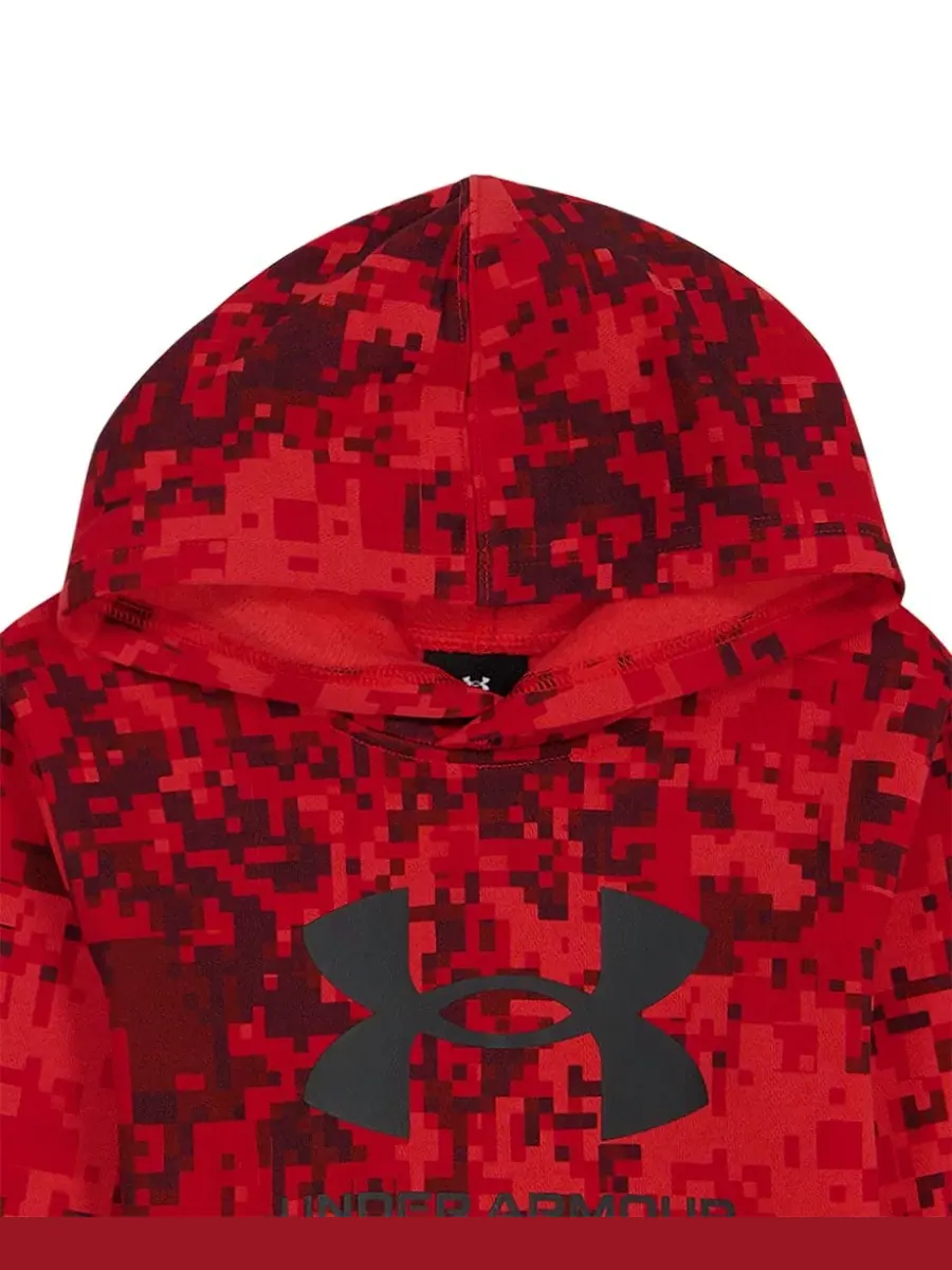 Комплект из футерованного худи и джоггеров Rival Fleece, 2 предмета Under Armour — изображение 6 из 9, красный