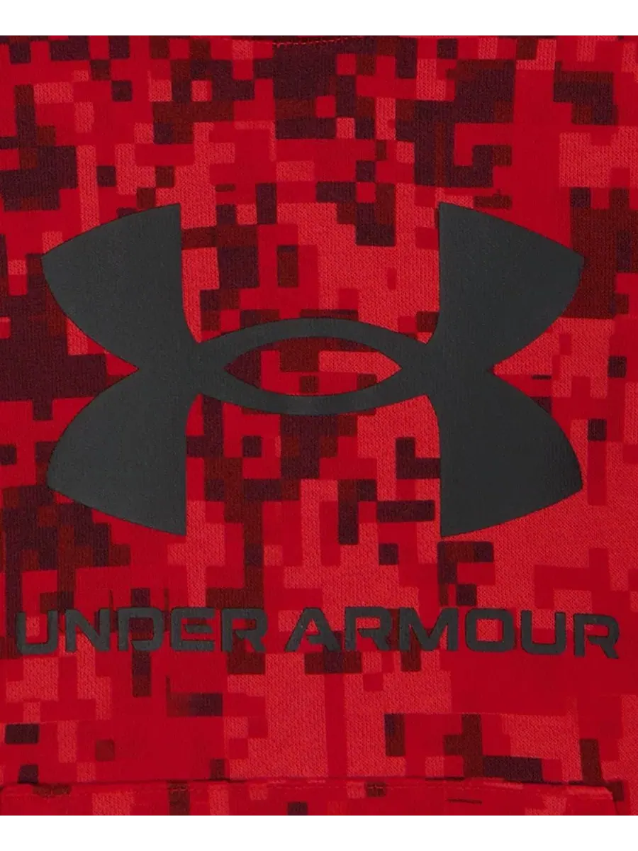 Комплект из футерованного худи и джоггеров Rival Fleece, 2 предмета Under Armour — изображение 8 из 9, красный