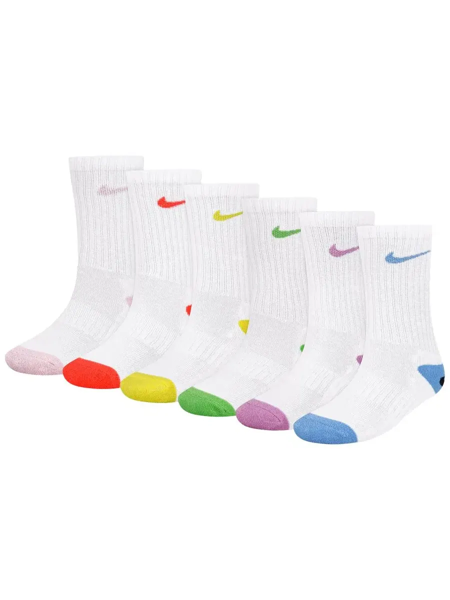 Комплект носков с улыбками из хлопка, 6 пар Nike