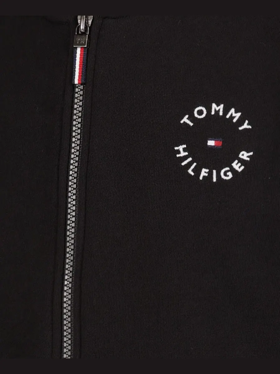 Худи на молнии с капюшоном, с длинным рукавом Tommy Hilfiger — изображение 5 из 5, черный