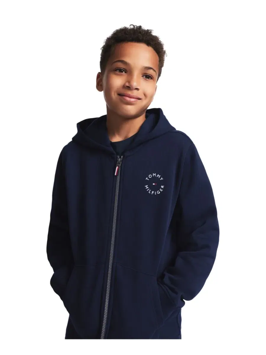 Худи на молнии с капюшоном Tommy Hilfiger