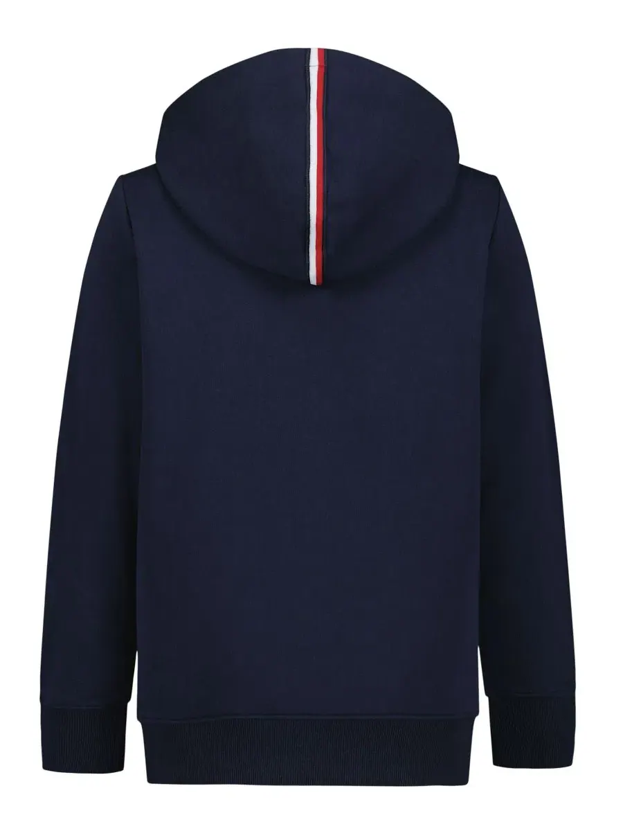 Худи на молнии с капюшоном Tommy Hilfiger — изображение 5 из 9, темно-синий