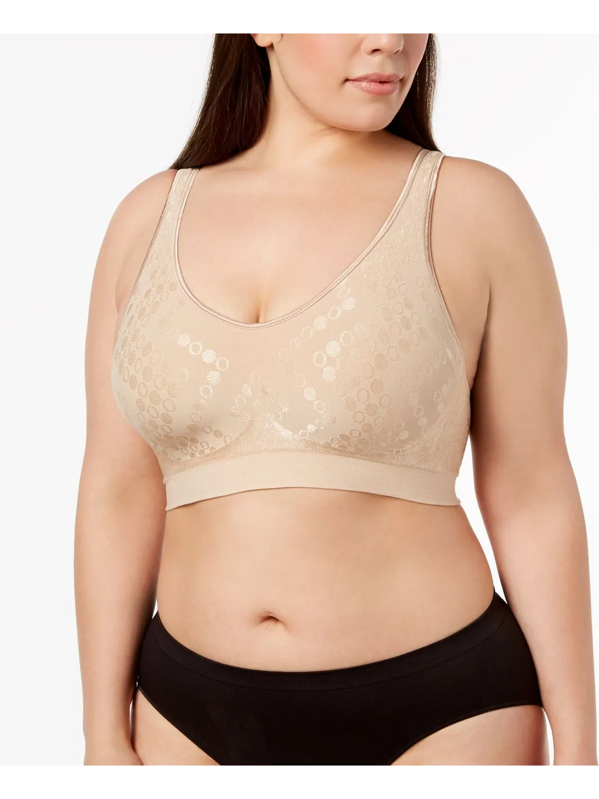 Comfort Revolution Бесшовный формирующий бюстгальтер ComfortFlex Fit 3488 Bali — изображение 2 из 4, бежевый