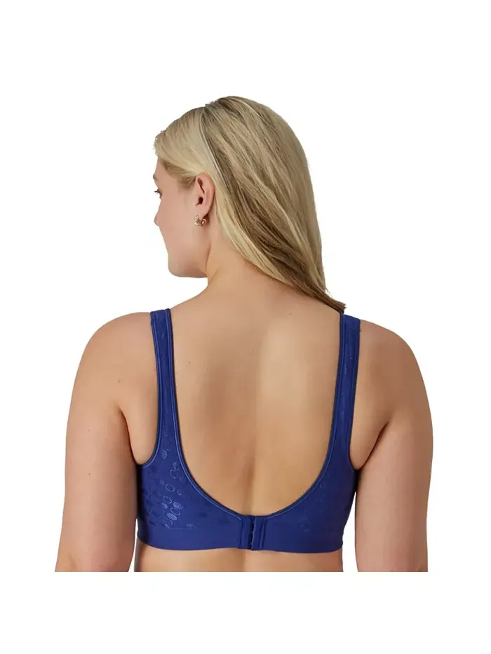 Бюстгальтер бесшовный утягивающий без косточек ComfortFlex Fit 3488 Comfort Revolution Bali — изображение 3 из 4, темно-синий
