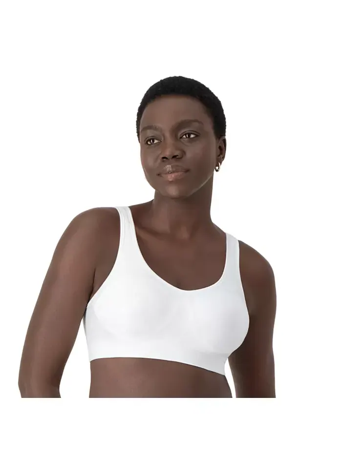 Бюстгальтер бесшовный утягивающий без косточек ComfortFlex Fit 3488 Comfort Revolution Bali — изображение 1 из 4, белый