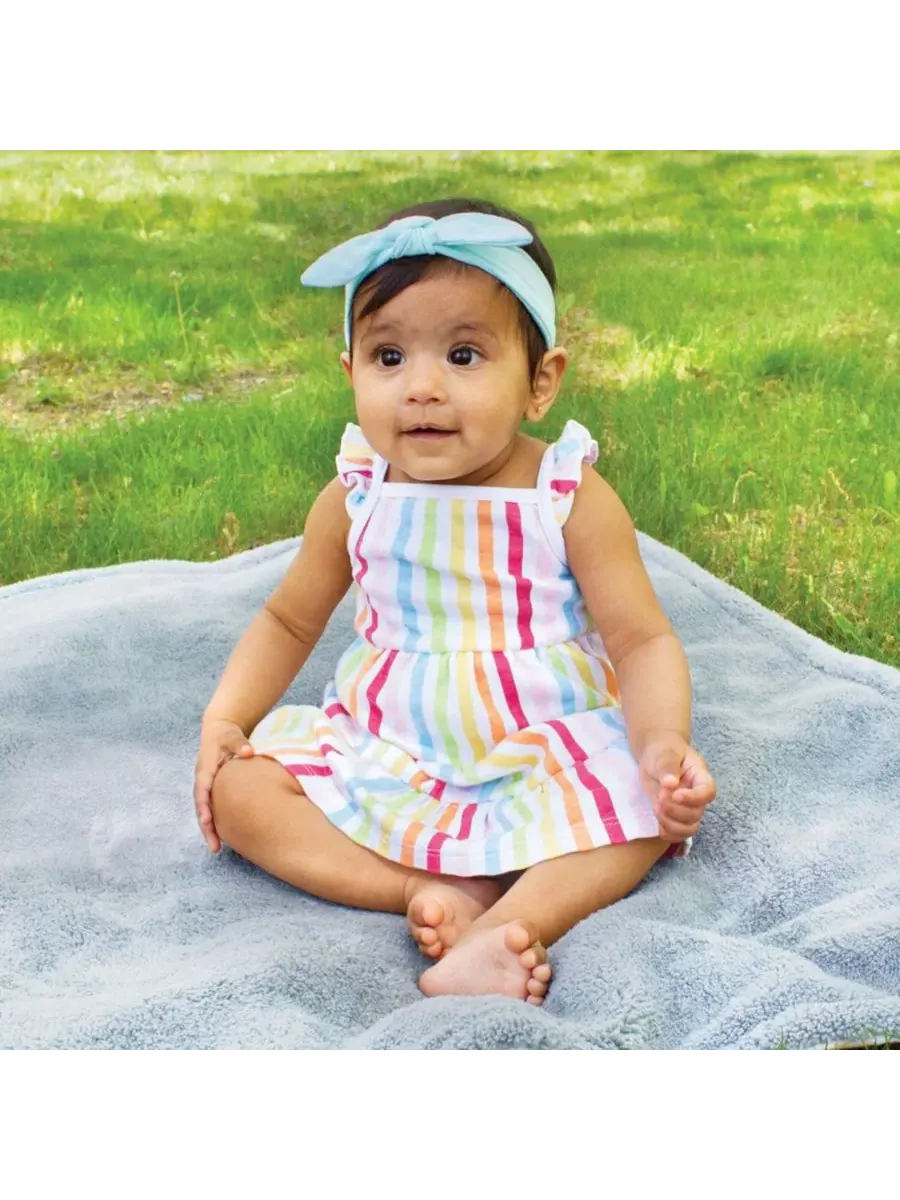 Комплект из 2 платьев Hudson для девочек Hudson Baby — изображение 4 из 16, мульти