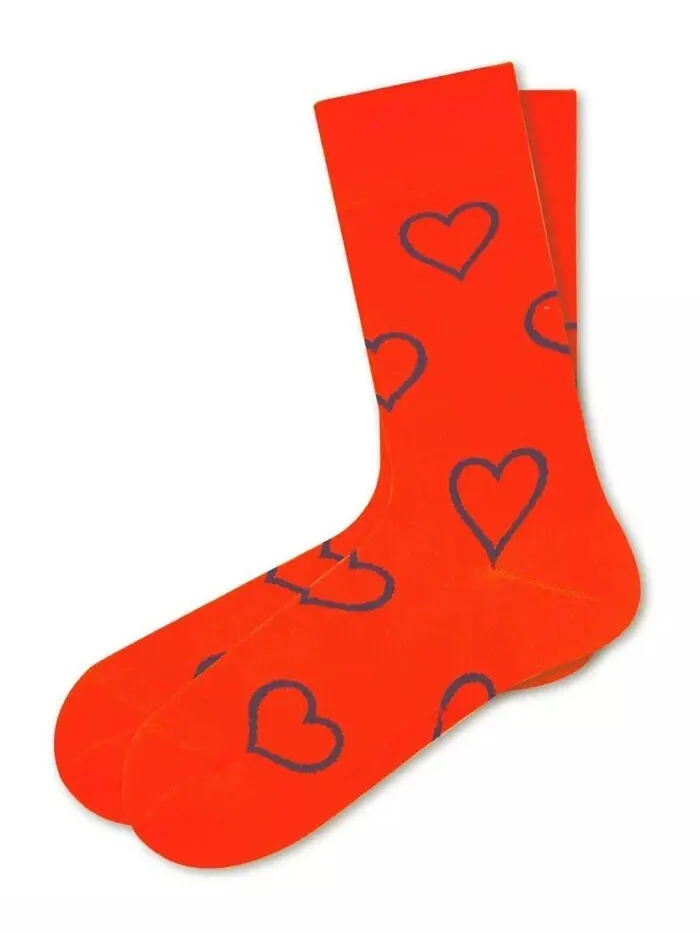 Женские супермягкие хлопковые бесшовные носки для брюк с мыском Love Sock Company — изображение 2 из 3, оранжевый