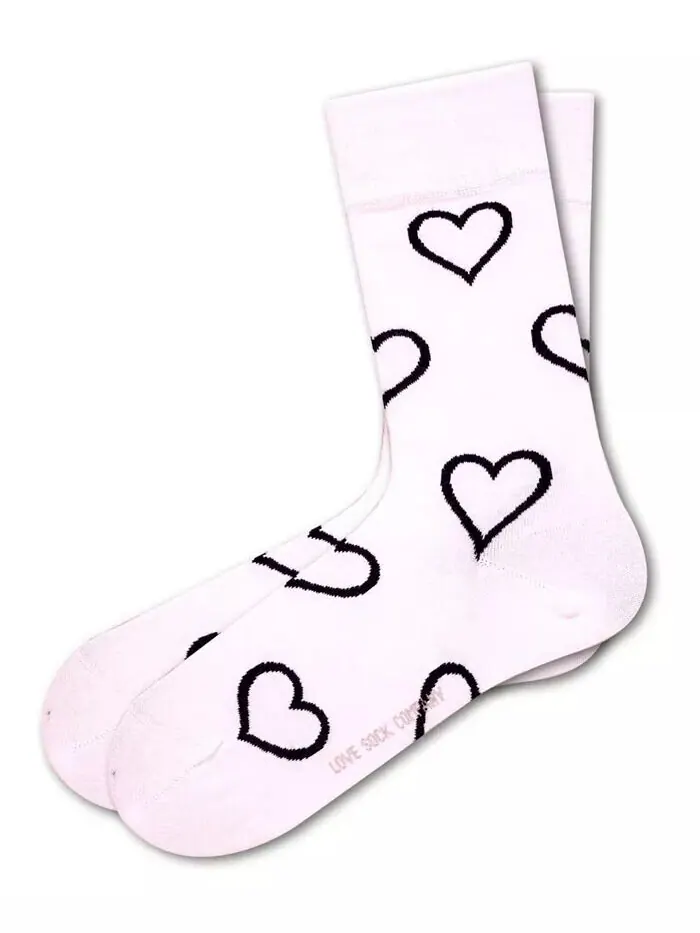 Женские супермягкие хлопковые бесшовные носки для брюк с мыском Love Sock Company — изображение 2 из 4, белый