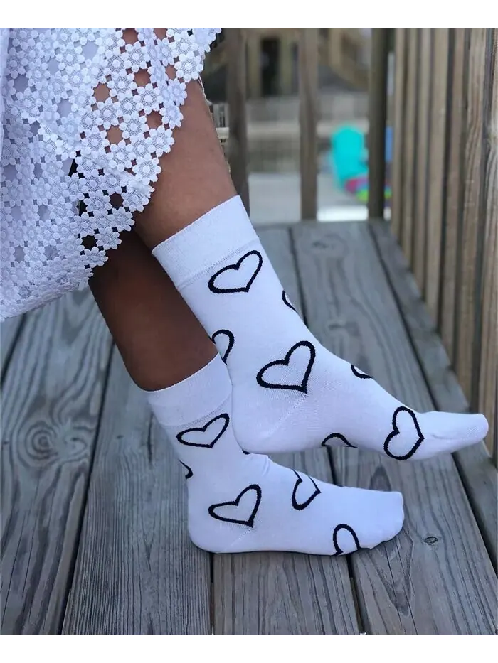Женские супермягкие хлопковые бесшовные носки для брюк с мыском Love Sock Company — изображение 4 из 4, белый