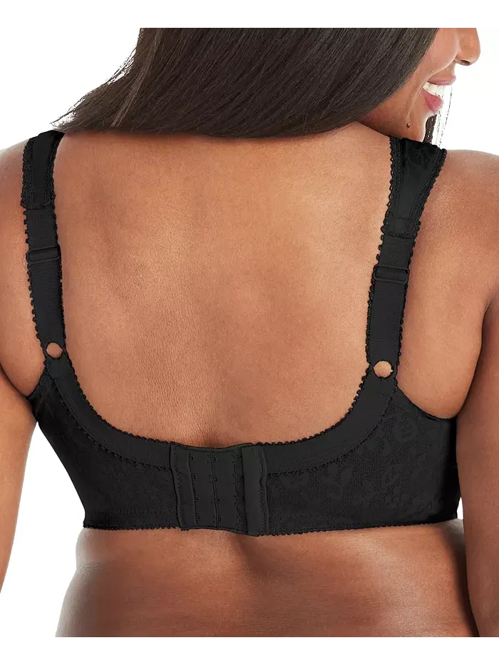 18 Hour Ultimate Shoulder Comfort Wireless Бюстгальтер 4693 Playtex — изображение 2 из 5, черный
