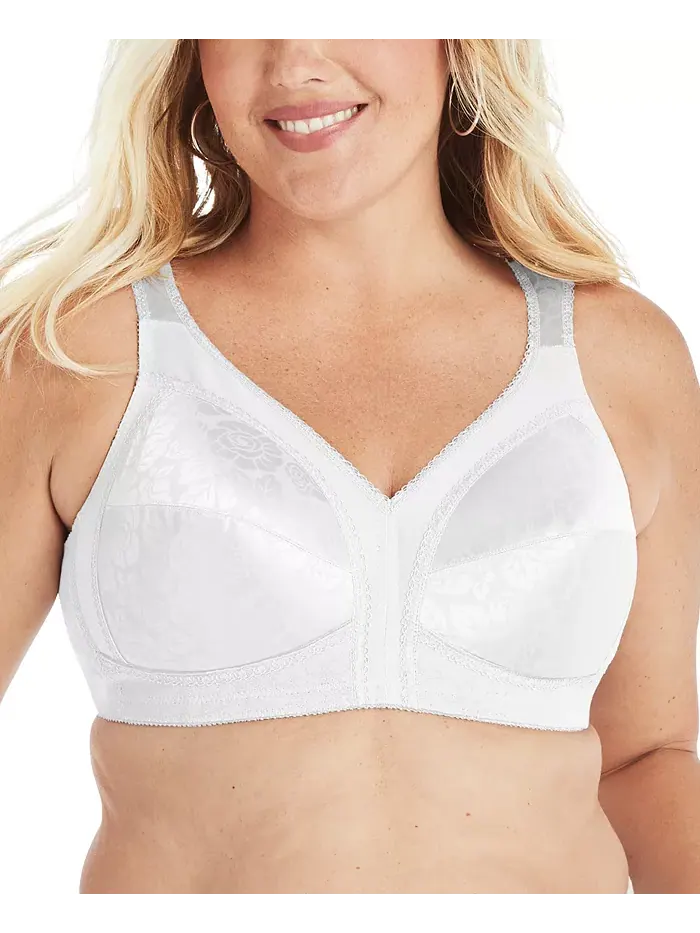 18 Hour Ultimate Shoulder Comfort Wireless Бюстгальтер 4693 Playtex — белый