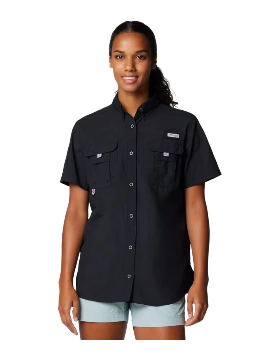 Женская рубашка с защитой UPF 50 и держателем для удилища Bahama II Rod-Holder Short-Sleeve Shirt