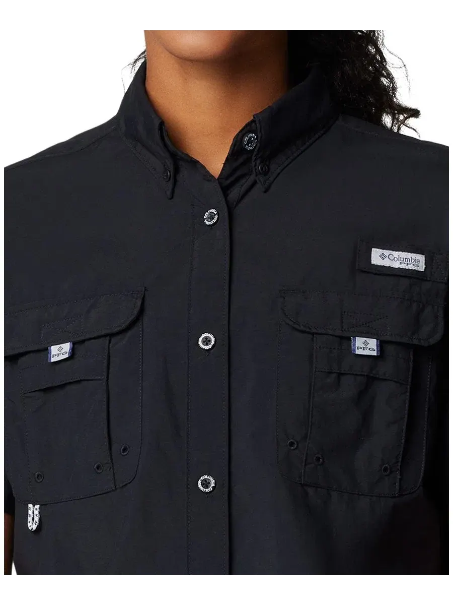 Женская рубашка с защитой UPF 50 и держателем для удилища Bahama II Rod-Holder Short-Sleeve Shirt — изображение 2 из 3