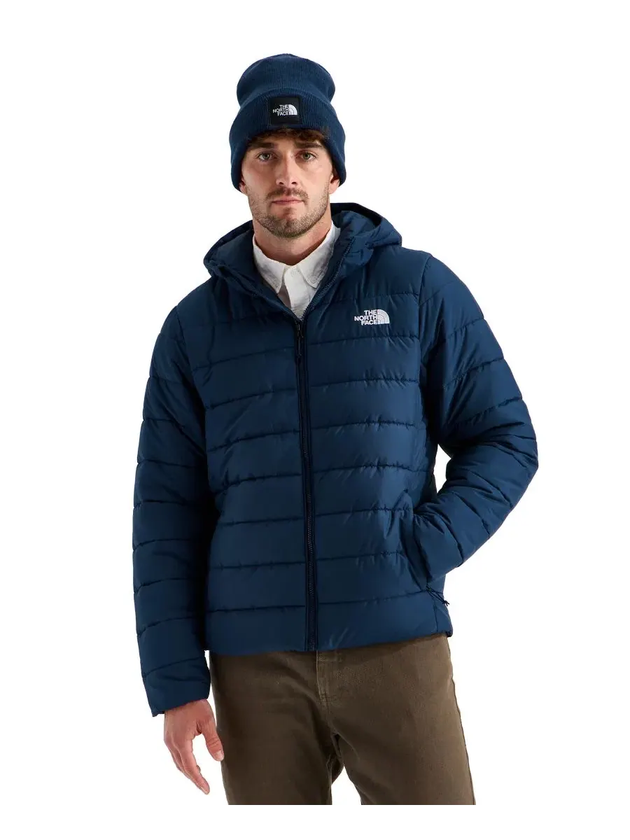 Куртка мужская с капюшоном, утепленная, ветрозащитная The North Face