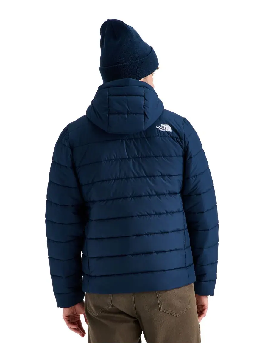 Куртка мужская с капюшоном, утепленная, ветрозащитная The North Face — изображение 5 из 5, темно-синий