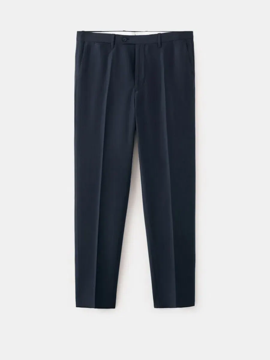 Брюки Turin Wool Suit из шерсти MANGO